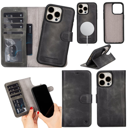 Casper Leather iPhone 14 Pro Wallet Case | MagSafe