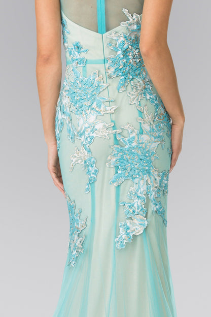 Sleeveless Floor-Sweeping Long Dress